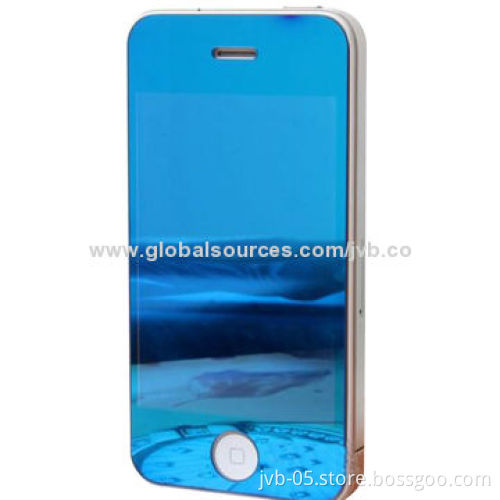 Mirror Tempered-glass Mobile Phone Screen Protector, Anti-fingerprint, Delicate Touch